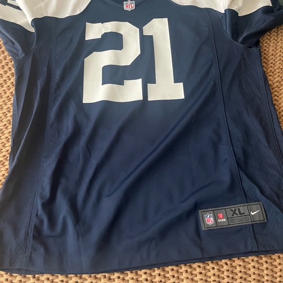 Dallas cowboys Ezekiel Elliot jersey #21 NIKE XL - Picture 5 of 8
